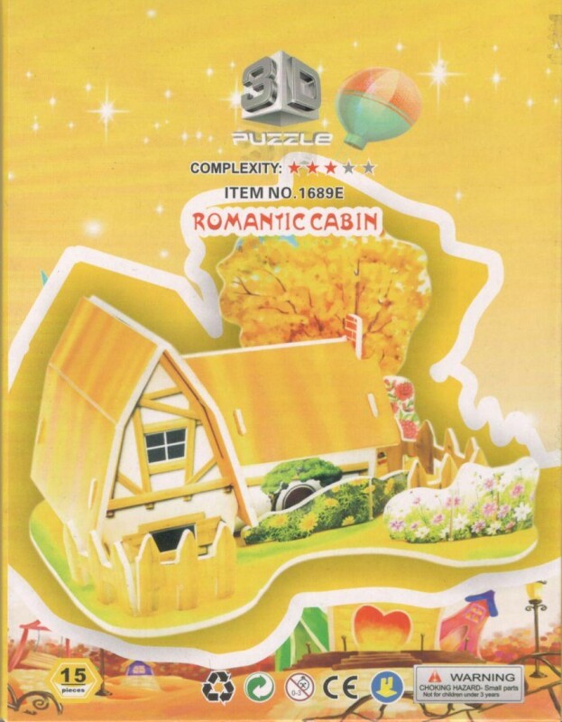48148-14 3D puzzle BOXY - DOMEK